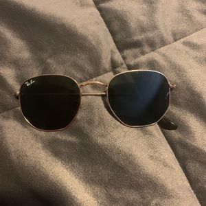Ray-Ban hexagonal flat lenses